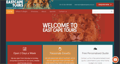 Desktop Screenshot of eastcapetours.com